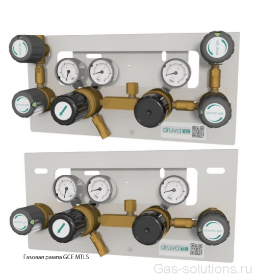 Газовая рампа GCE MTLS_варианты