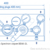 Газовая рампа Spectron серия BE66-2L_чертеж1