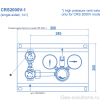 Газовая рампа Spectron серия CRS 2000-1_чертеж