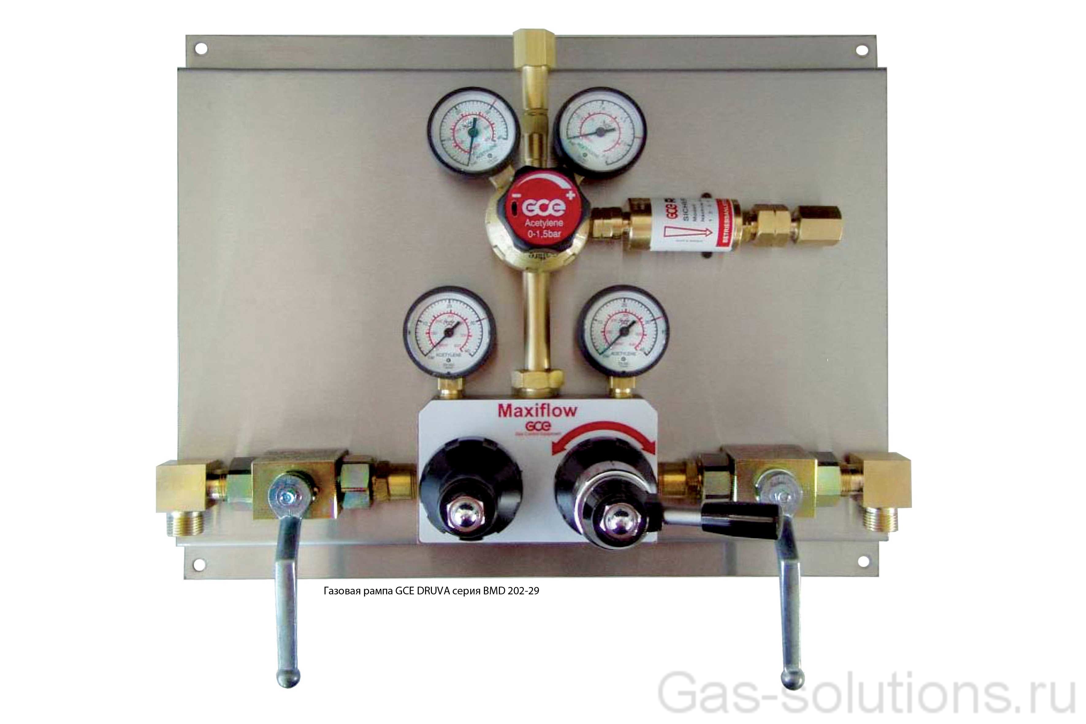 Газовая рампа GCE DRUVA серия BMD 202-29