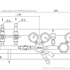 Газовая рампа Linde HiQ REDLINE серия A 209_чертеж