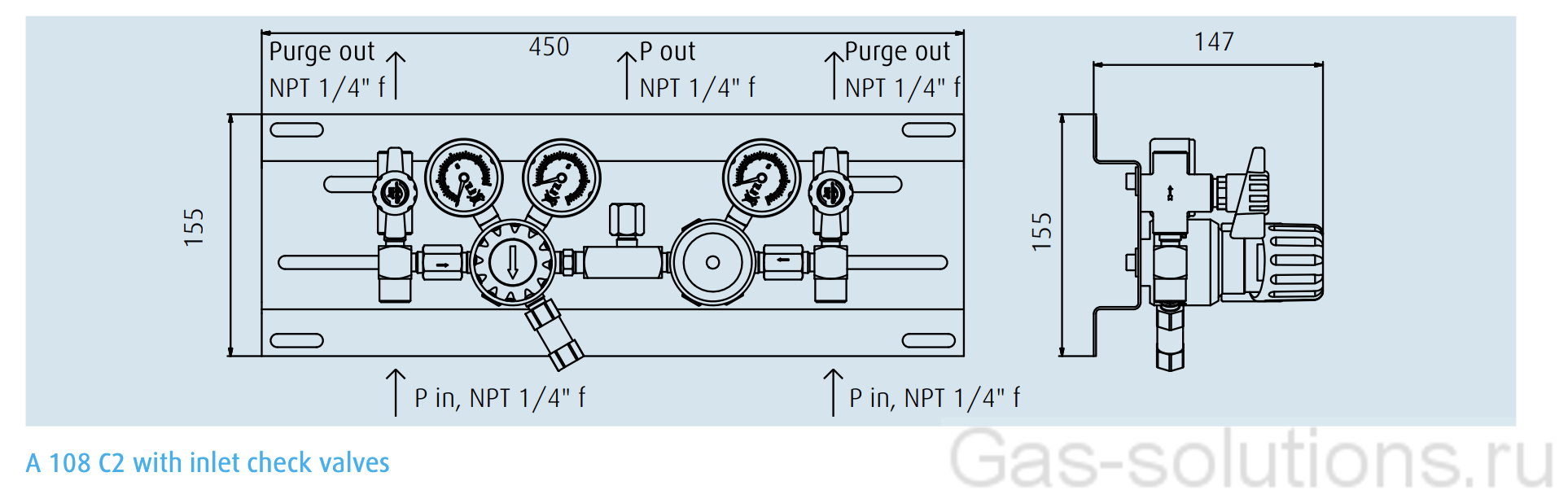 Linde HiQ BASELINE серия A 108 C2_чертеж