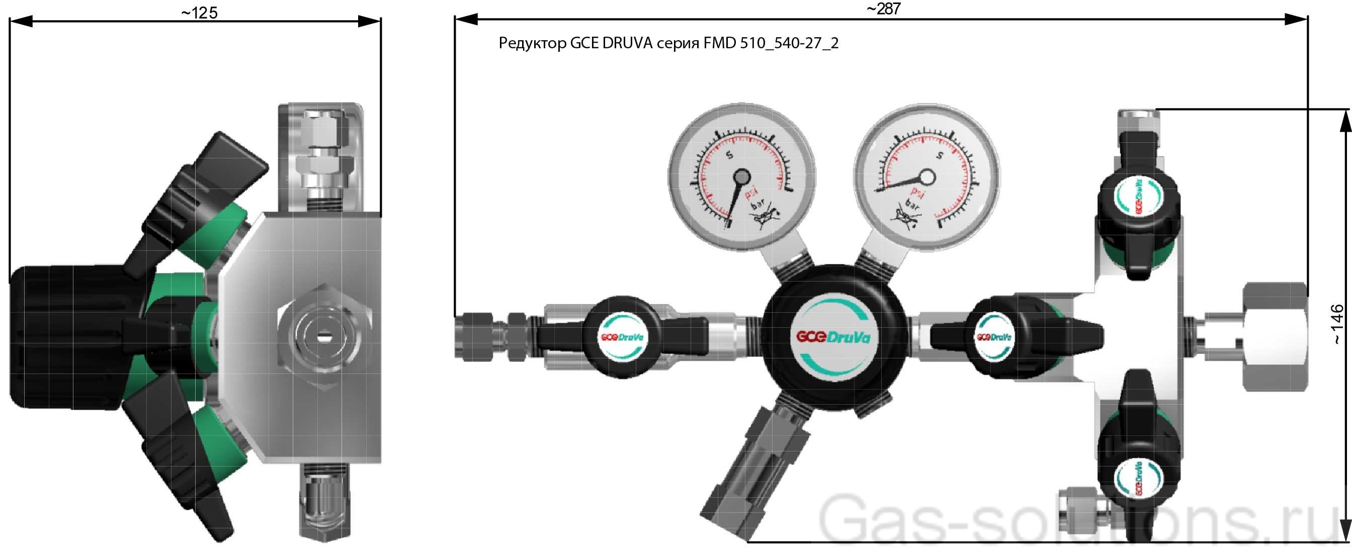 Редуктор GCE DRUVA серия FMD 510_540-27_2