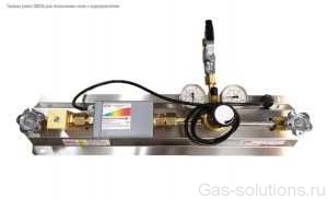 Газовая рампа IBEDA для технических газов с подогревателем