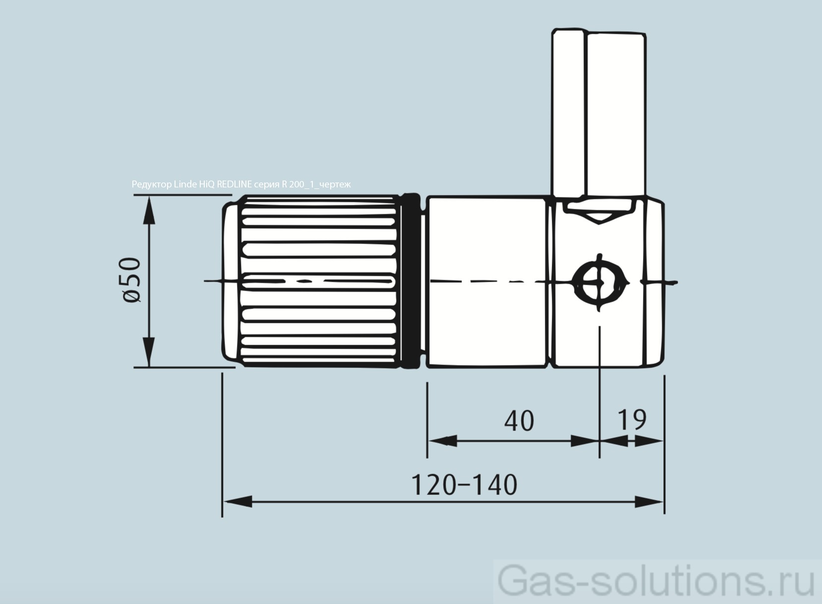 Редуктор Linde HiQ REDLINE серия R 200_1_чертеж