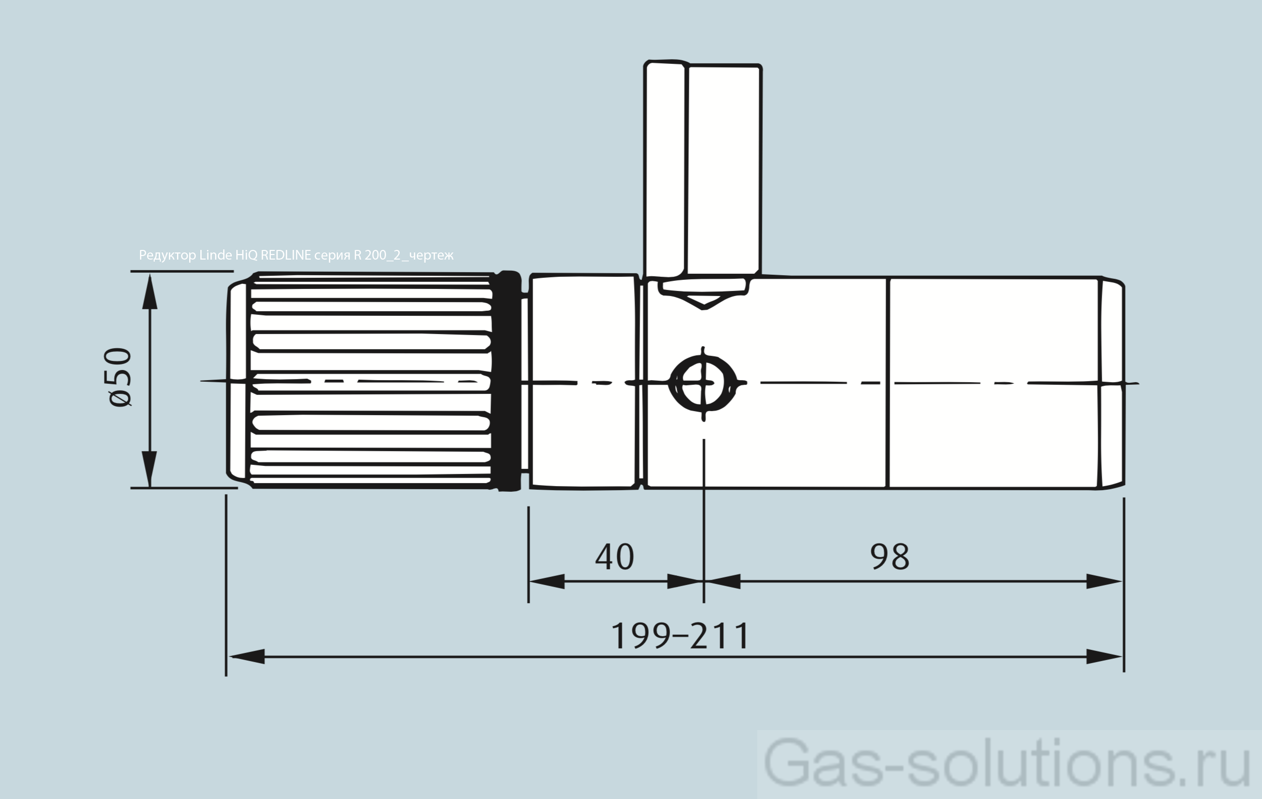 Редуктор Linde HiQ REDLINE серия R 200_2_чертеж