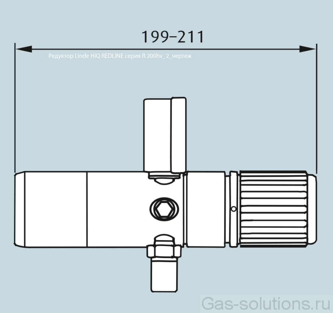 Редуктор Linde HiQ REDLINE серия R 200hv_2_чертеж