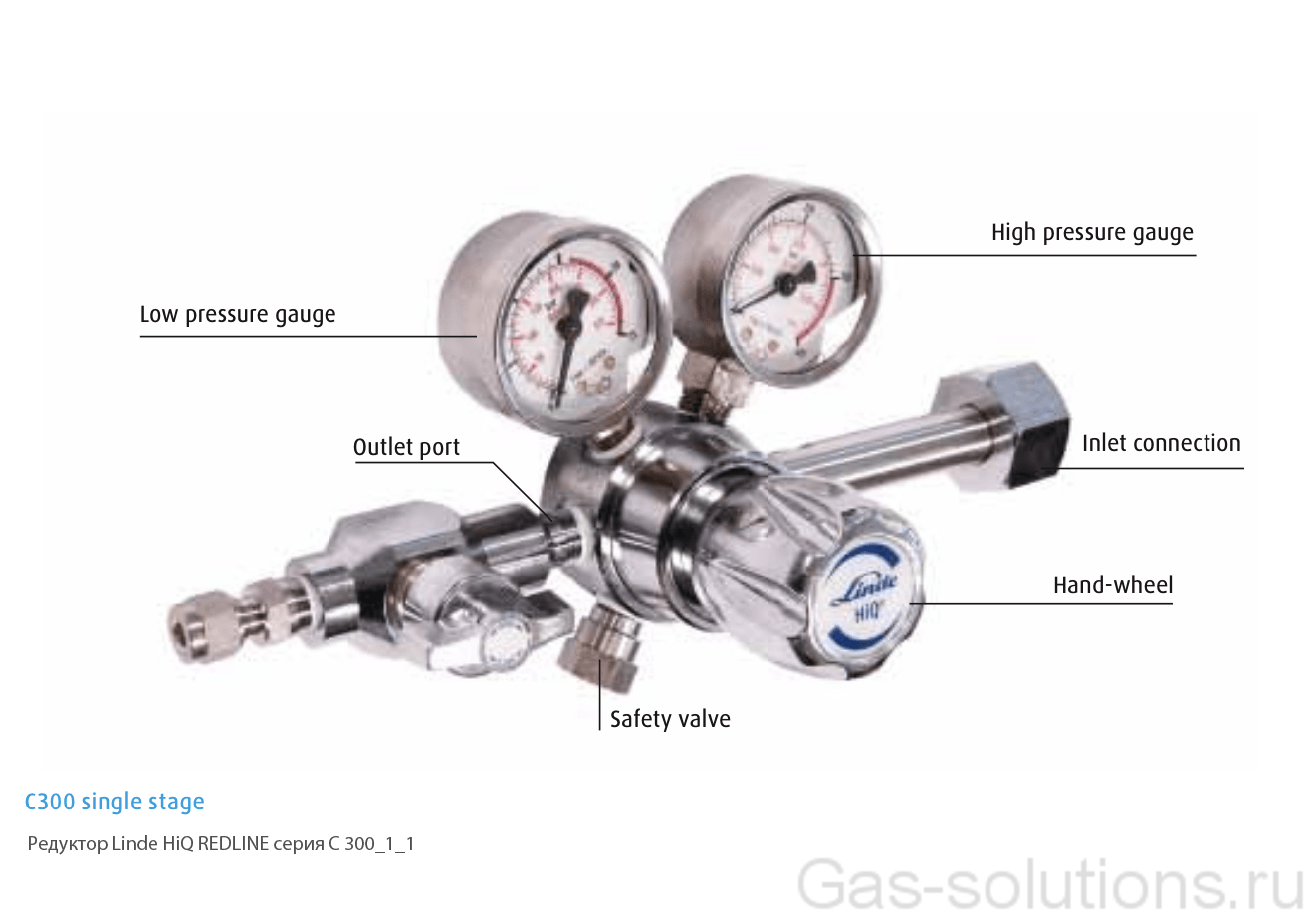 Редуктор Linde HiQ REDLINE серия С 300_1_1