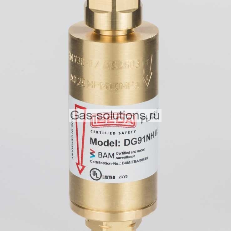 Огнепреградительный клапан IBEDA серии DG91NH0,5