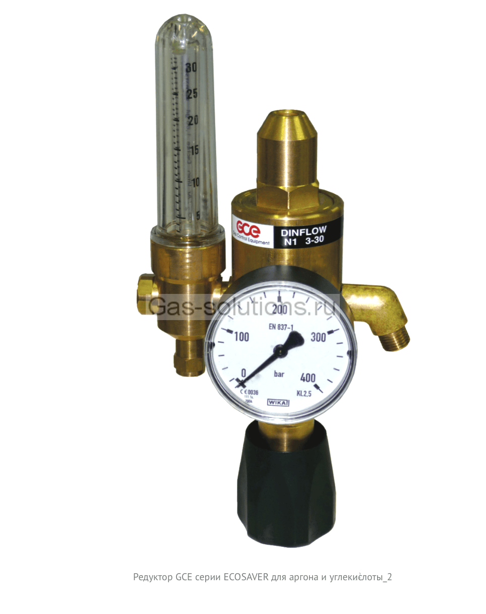 Редуктор GCE серии ECOSAVER для аргона и углекислоты_2