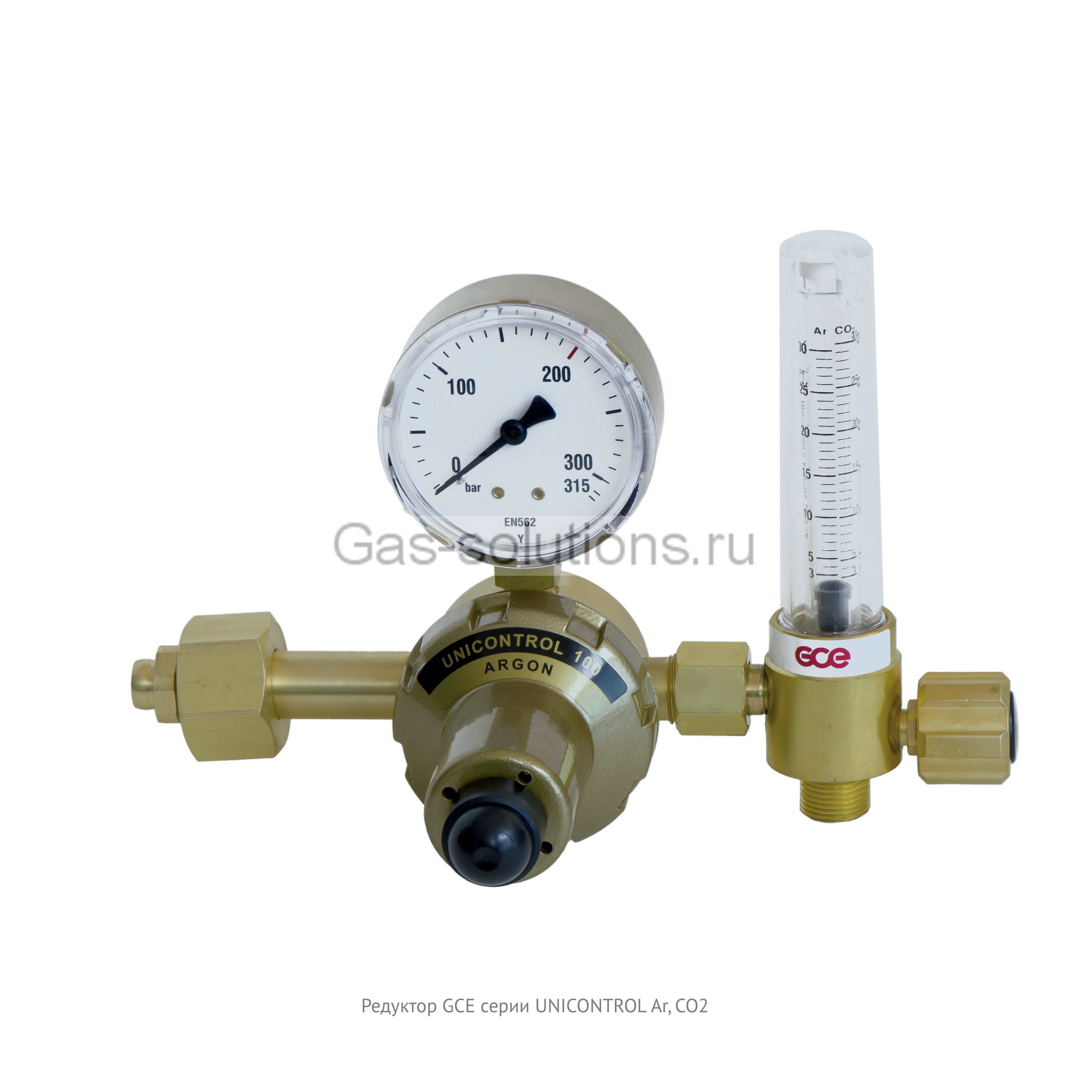 Редуктор GCE серии UNICONTROL Ar, CO2