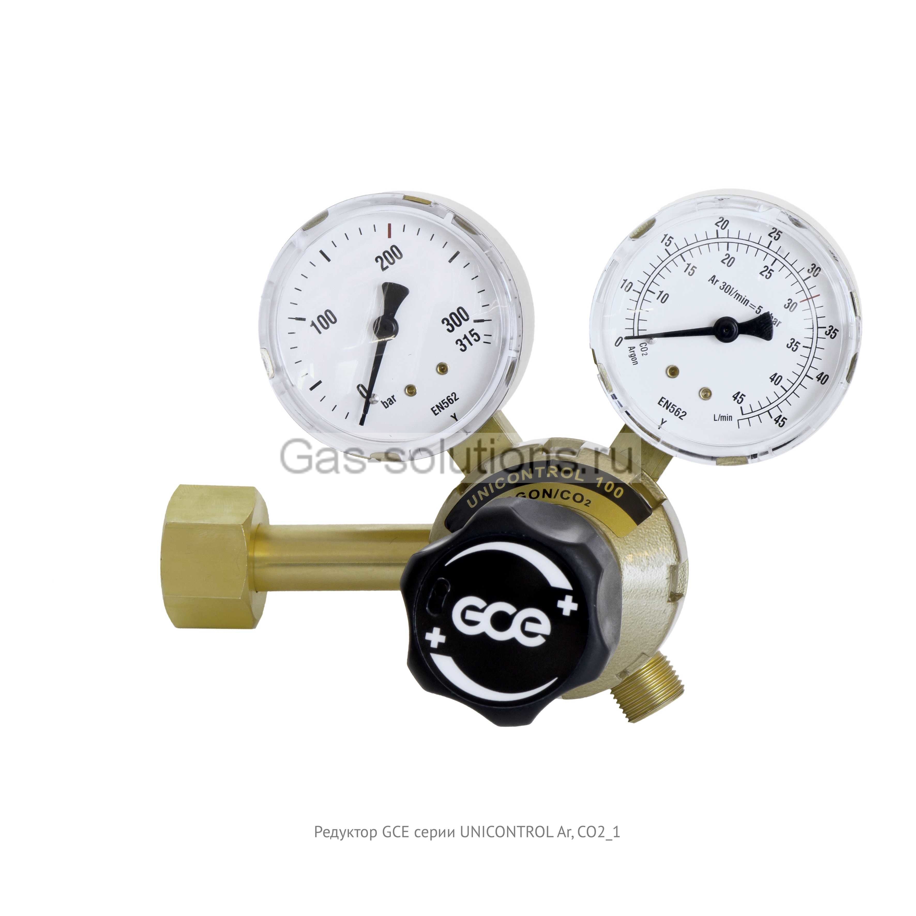 Редуктор GCE серии UNICONTROL Ar, CO2_1