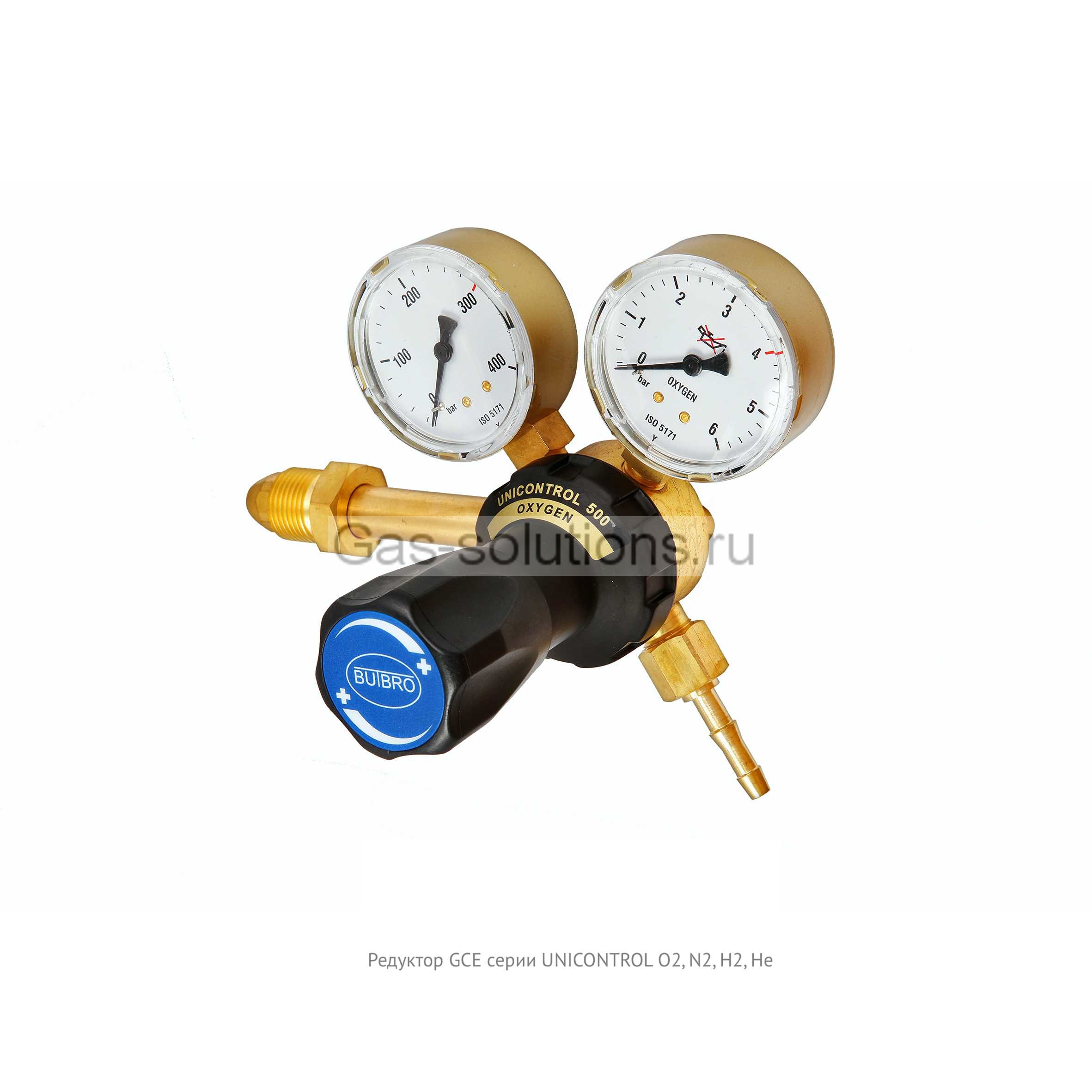 Редуктор GCE серии UNICONTROL O2, N2, H2, Hе