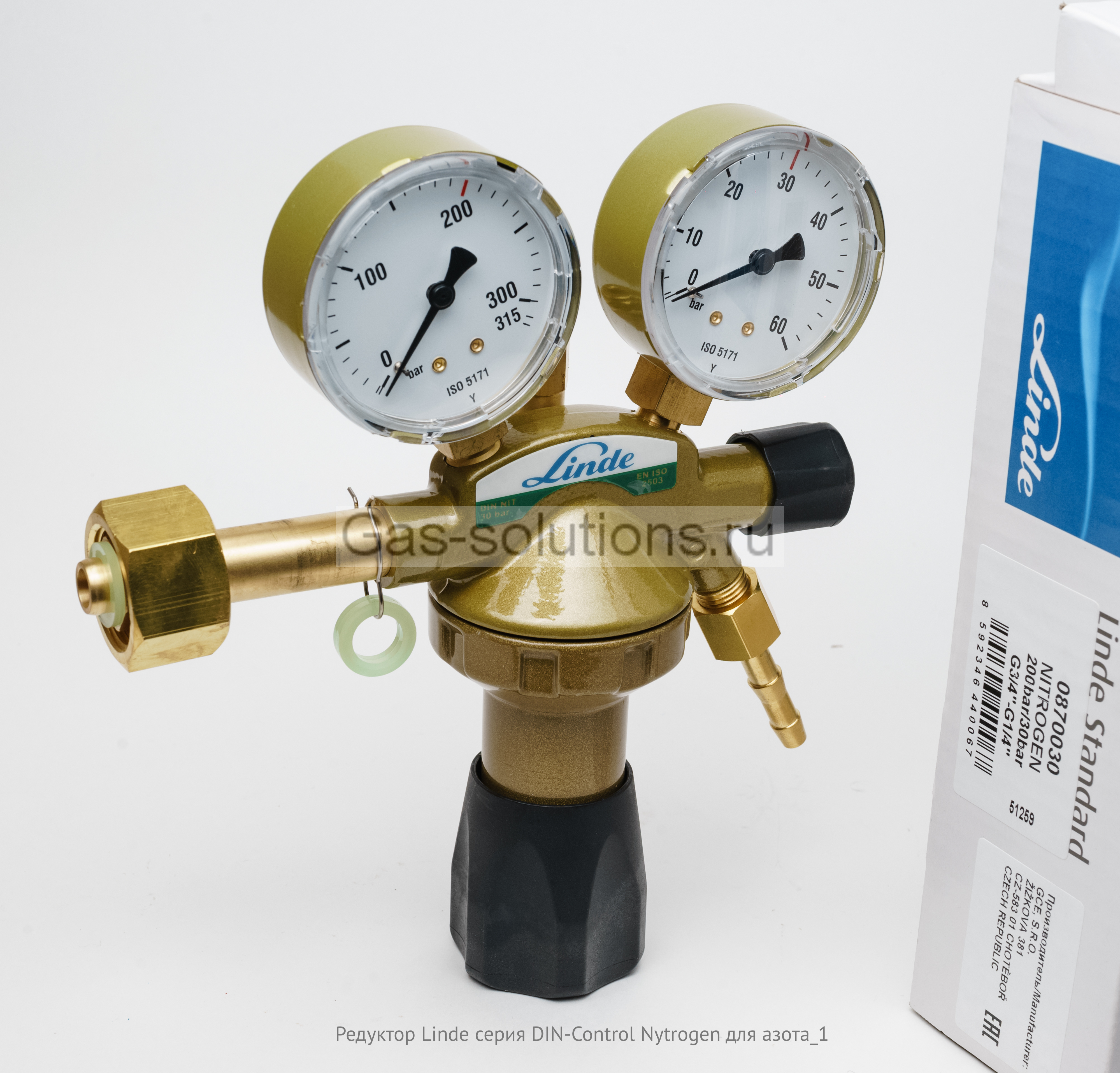 Редуктор Linde серия DIN-Control Nytrogen для азота_1