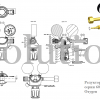 Редуктор Cavagna серии 6000D Oxygen_чертёж