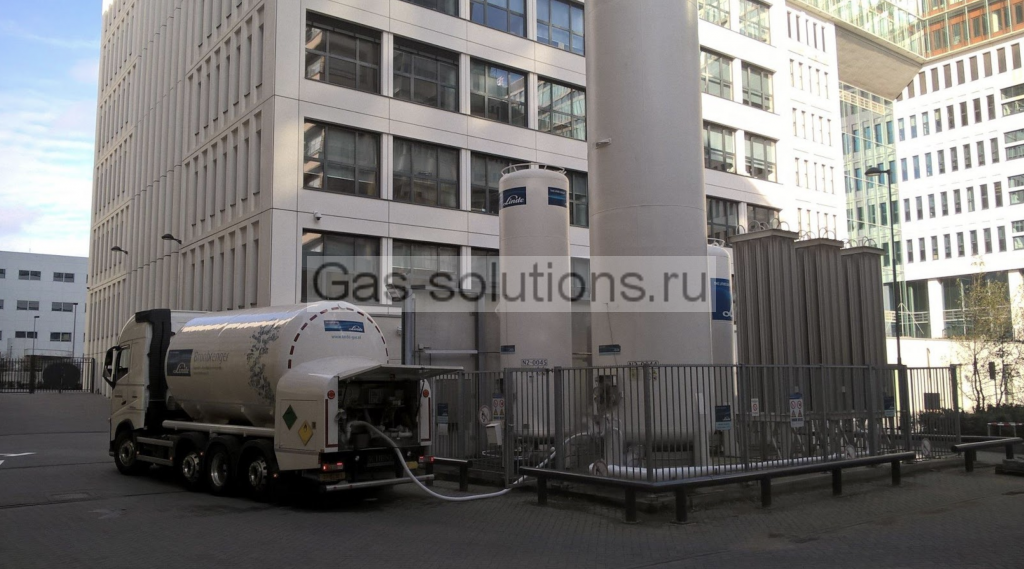 Газовая станция Linde для больниц