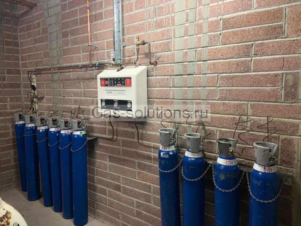 Пример автоматической рампы для кислорода