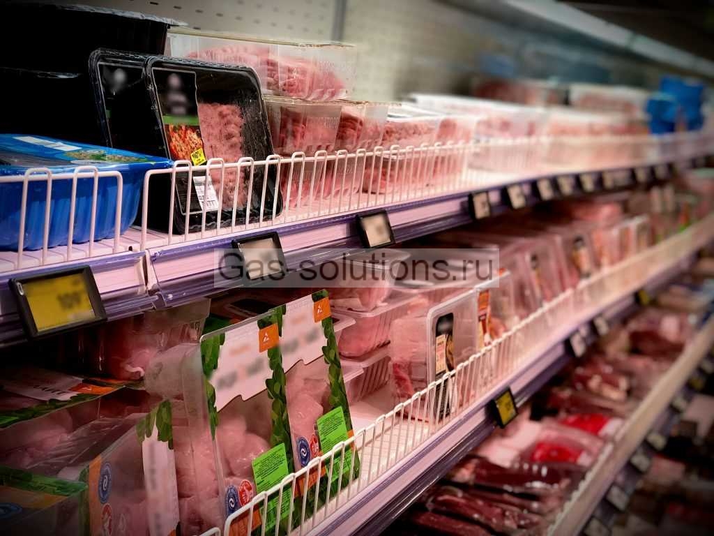 мясные продукты в упаковке МГА