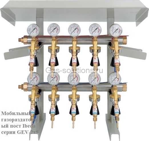 Мобильный газораздаточный пост Ibeda серии GEV-2х5