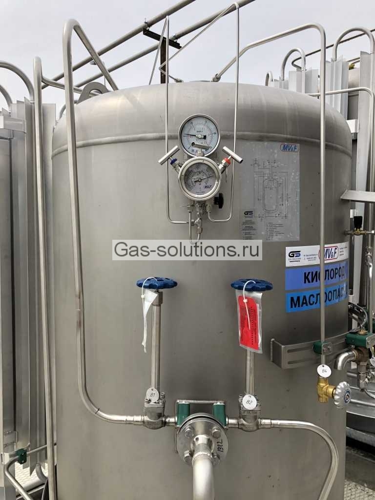 криогенная емкость для кислорода