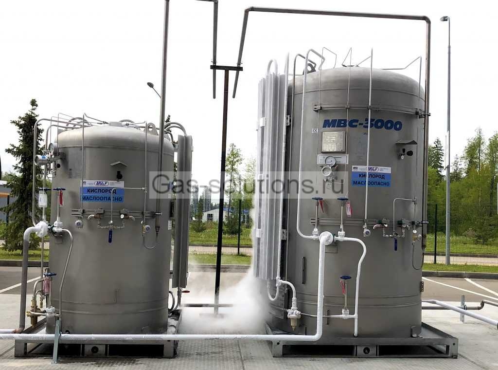 криогенная емкость для кислорода