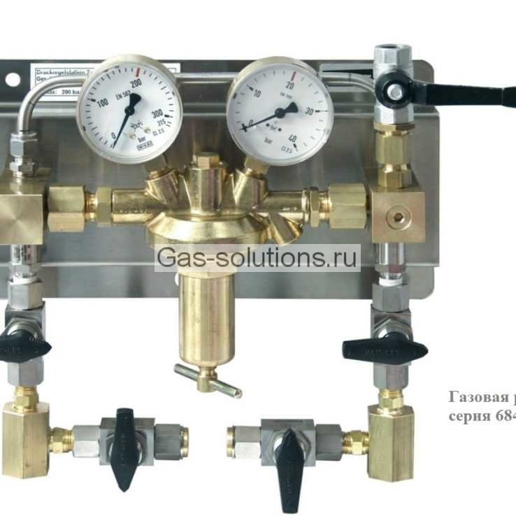 Газовая рампа WITT серия 684NG 2х1