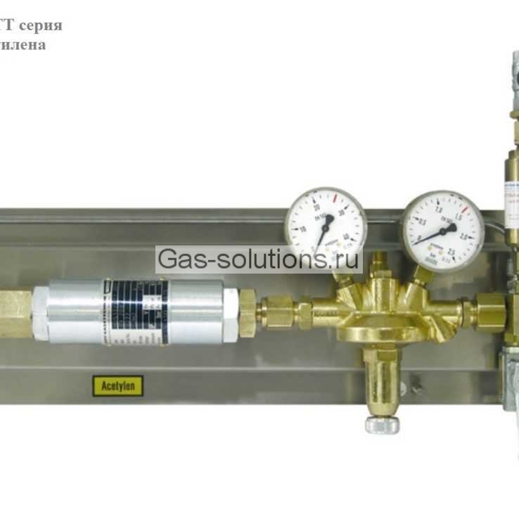 Газовая рампа WITT серия 684NG 2х1 для ацетилена