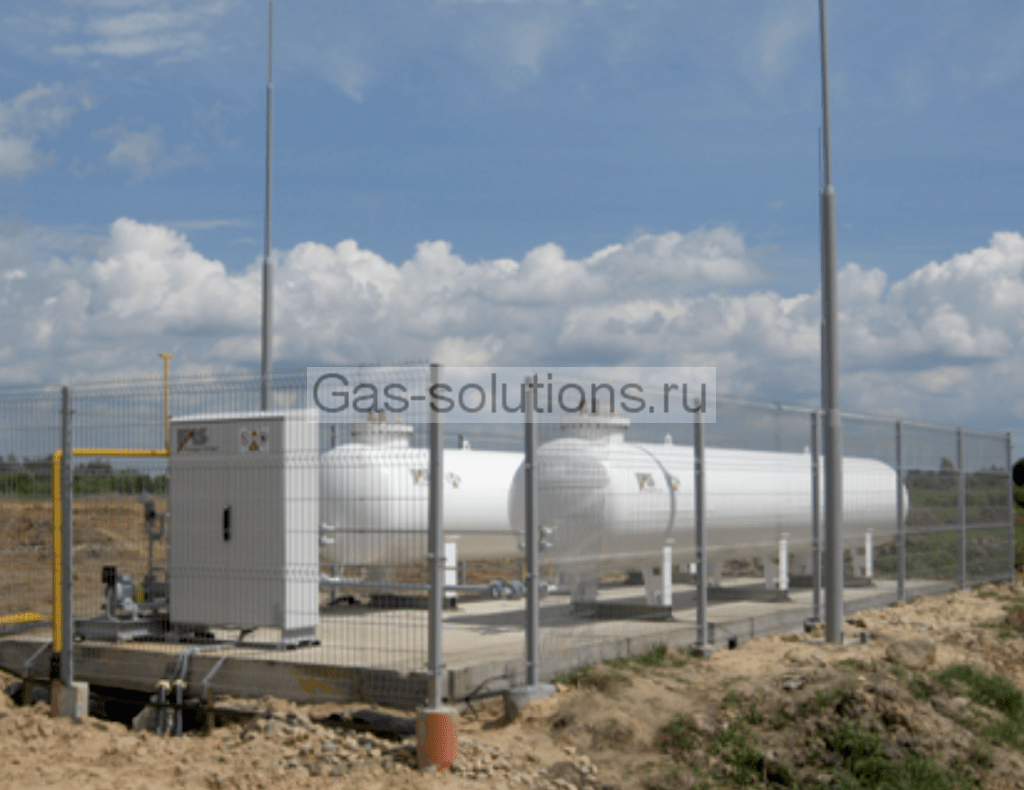 Классическое решение для обеспечения газообразным пропаном, разработанное производственным центром "ФАСХИММАШ"
