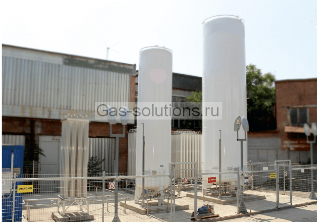 Пример площадки подачи сварочной смеси