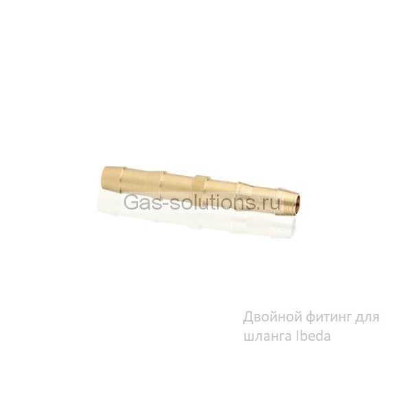 Двойной фитинг для шланга Ibeda