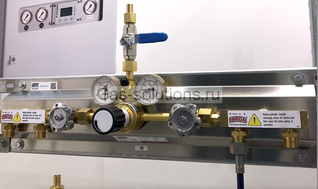 Газовая рампа IBEDA для кислорода