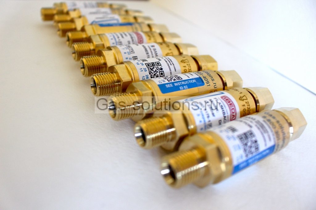 Огнепреградительные клапаны IBEDA в ассортименте в наличии