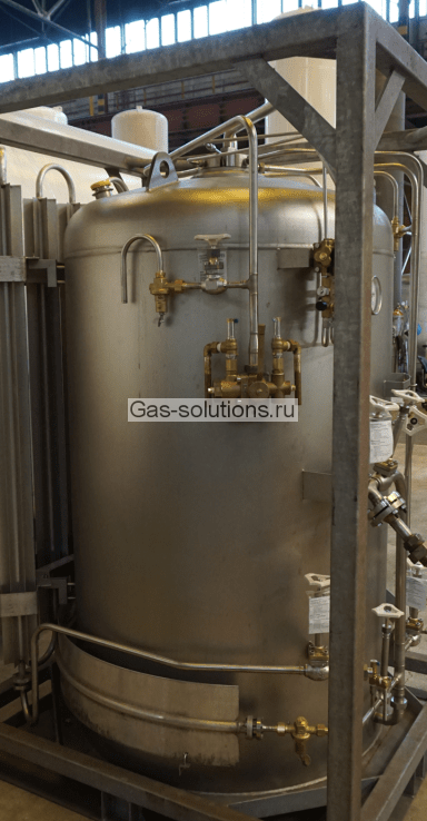 Криогенная емкость Auguste Cryogenics серия MICROBULK типа TCC
