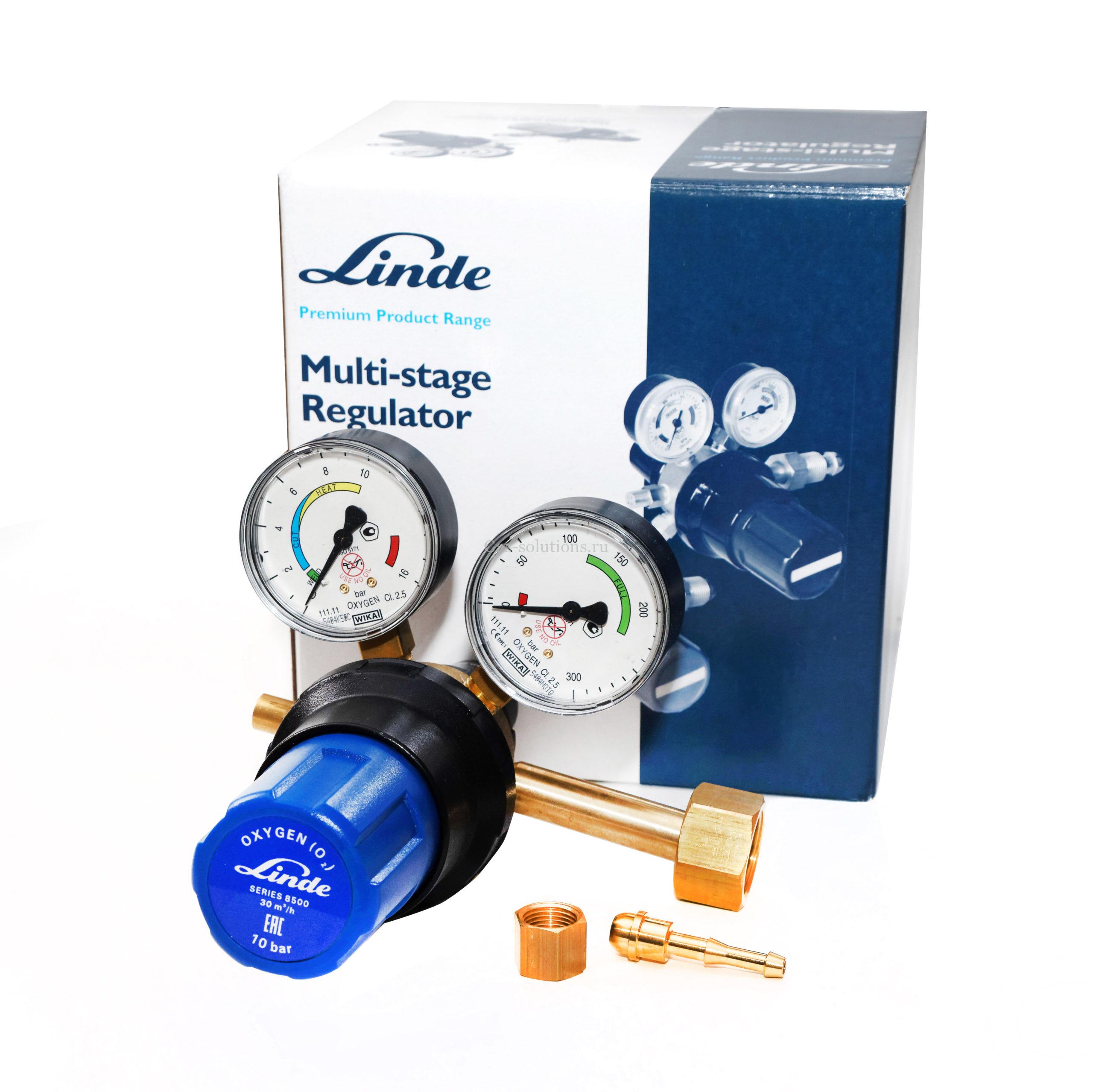 Редуктор Linde серии 8500 для кислорода_2