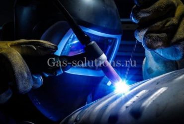 сварка смесью газов