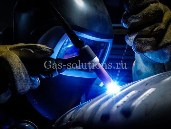 сварка смесью газов