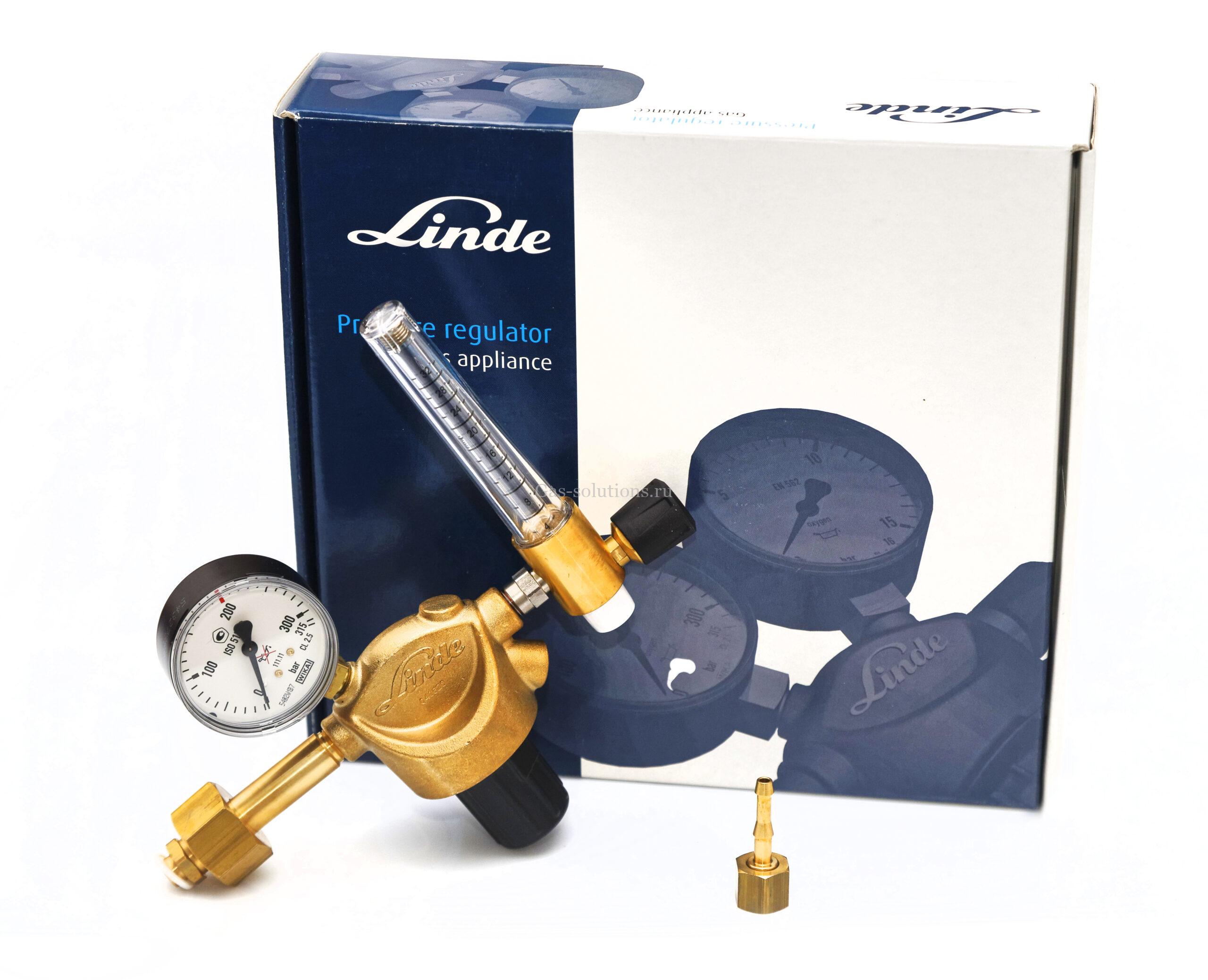 Редуктор Linde серии 6000D для Ar-CO2 MIX 61H3905007_3110508281_61H3905028