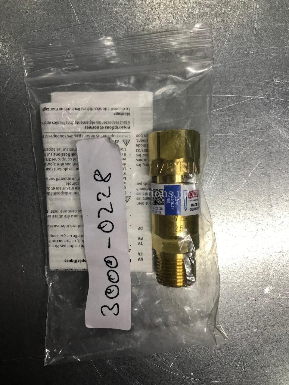3000-0228_Огнепреградительный клапан IBEDA серии SRT Огнепреградительный клапан IBEDA серии SRT