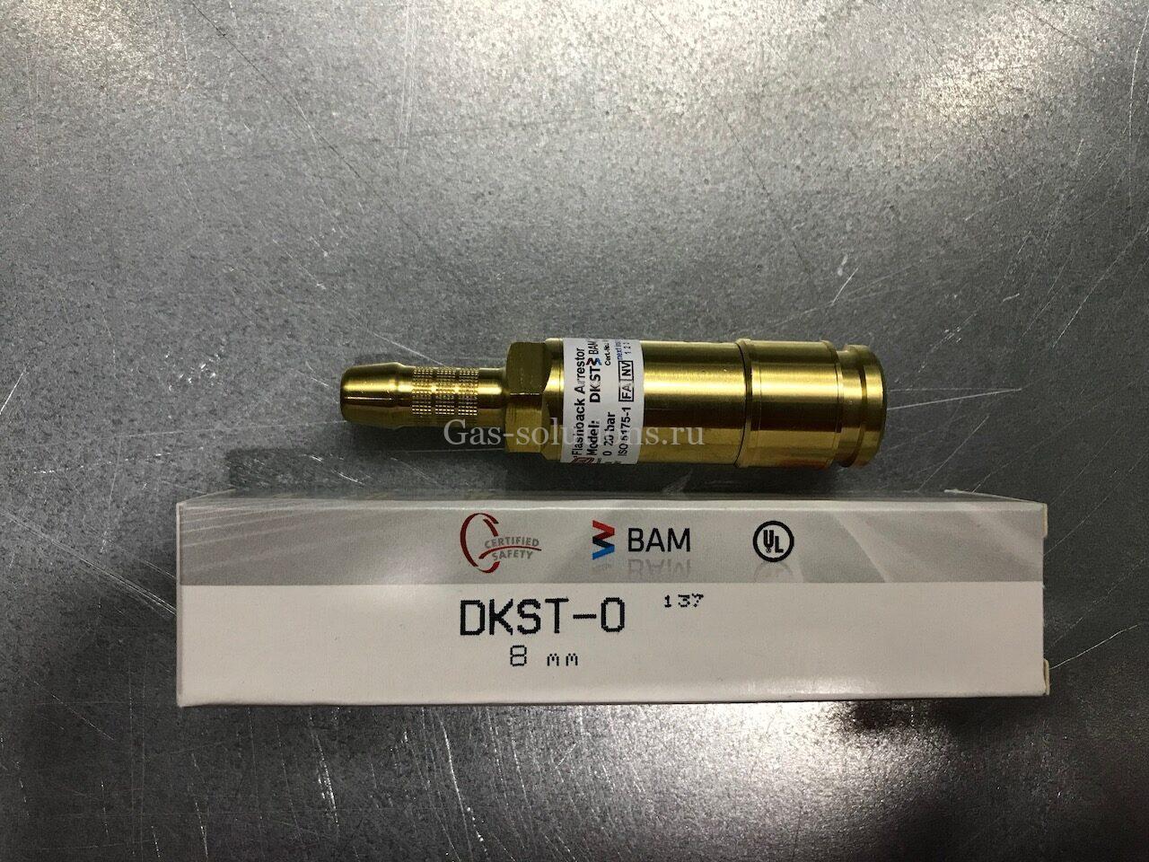 Огнепреградительный клапан IBEDA серии DKST для кислорода