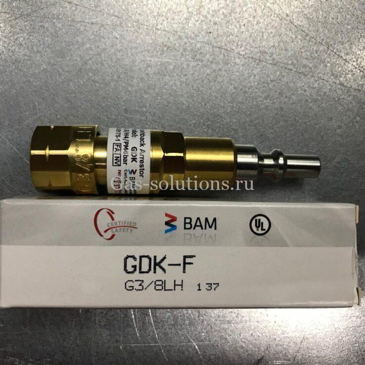 Огнепреградительный клапан IBEDA серии GDK для горючих газов