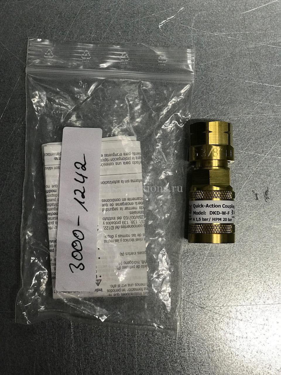 Быстроразъемное соединение IBEDA серии DKD-W для горючих газов