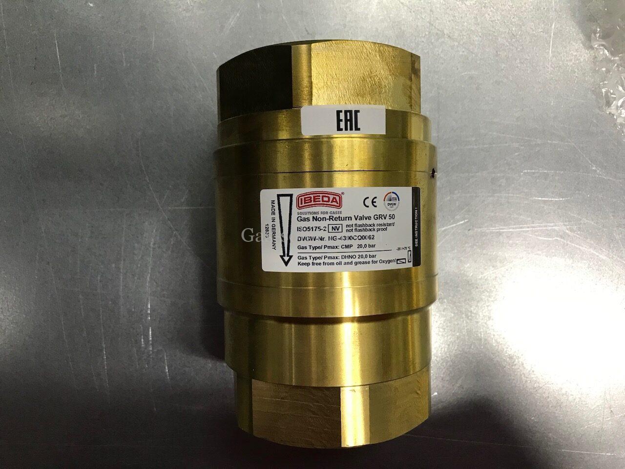 Обратный клапан IBEDA серии GRV50