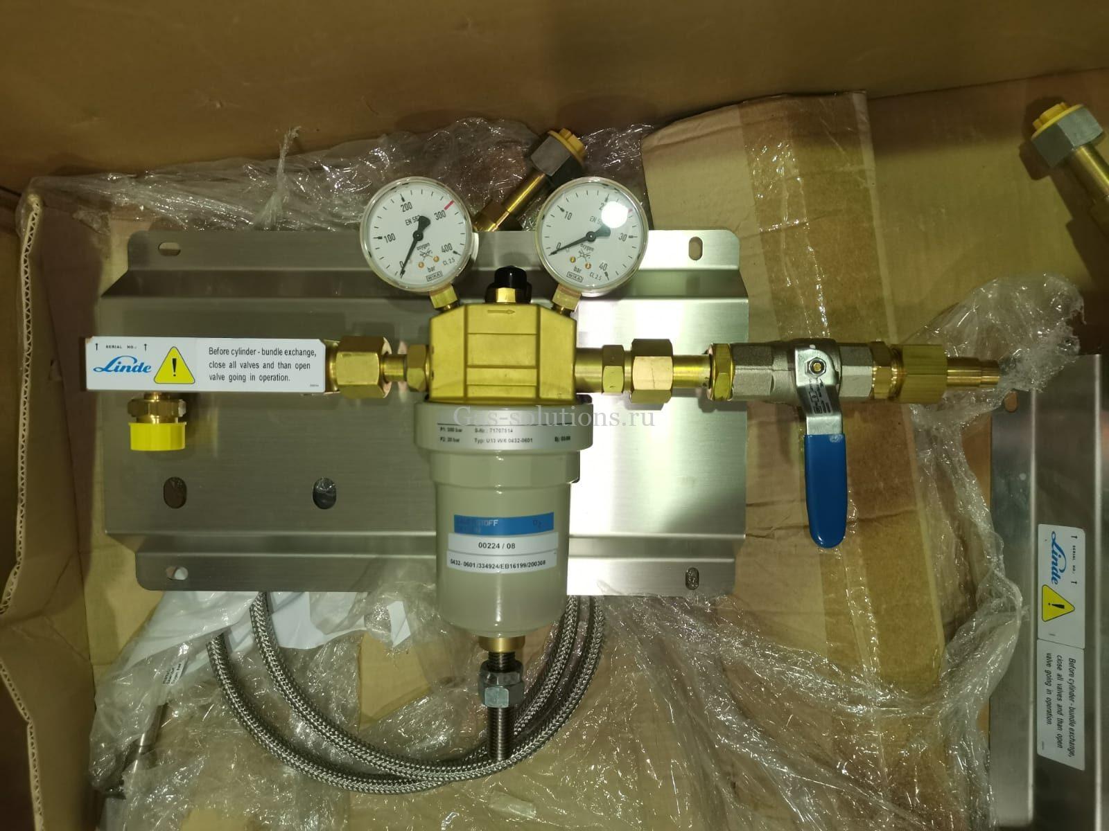 Газовая рампа IBEDA для кислорода и технических газов