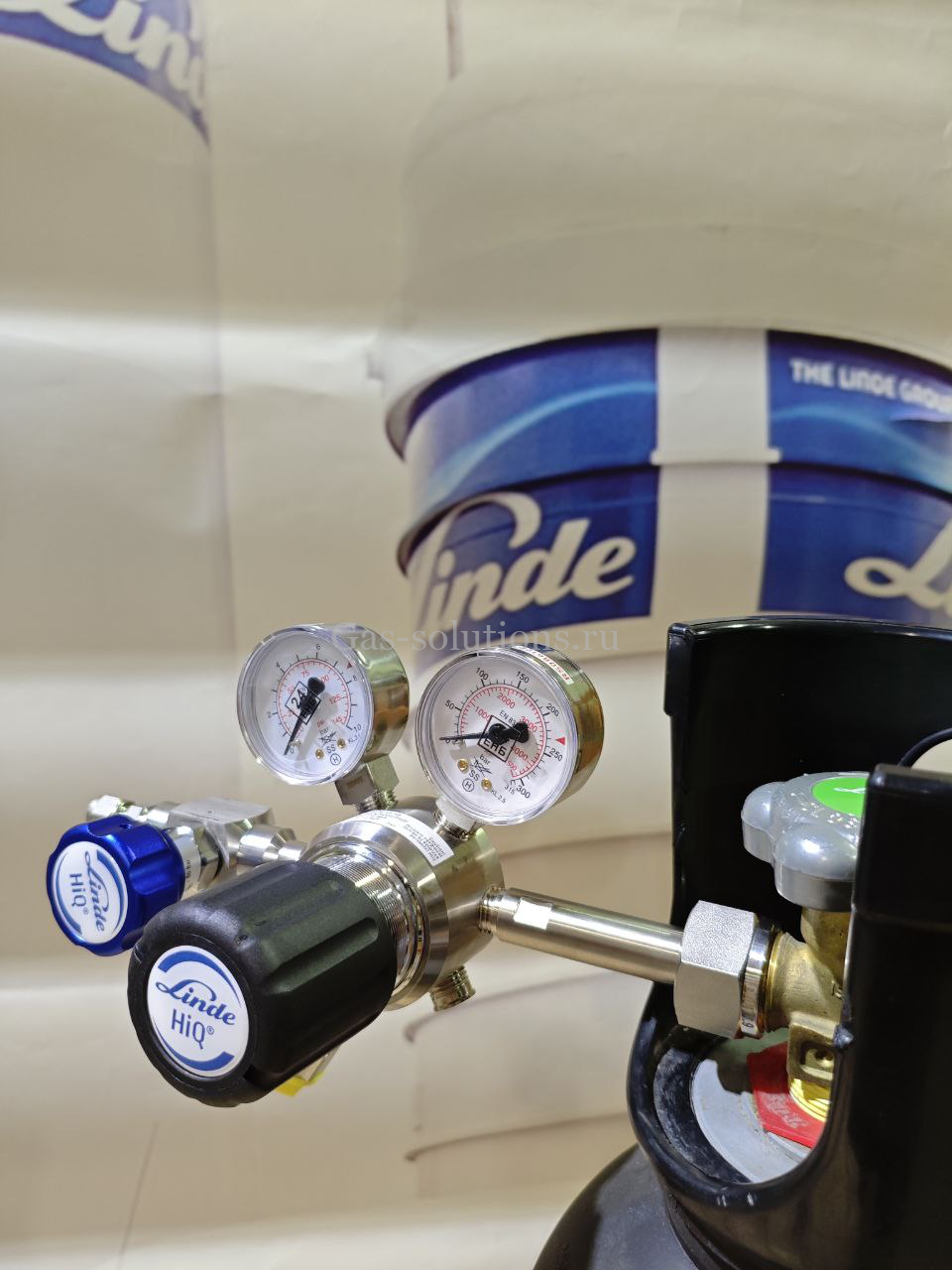 Редуктор Linde HiQ REDLINE серия С 200_1 А для кислорода и инертных газов